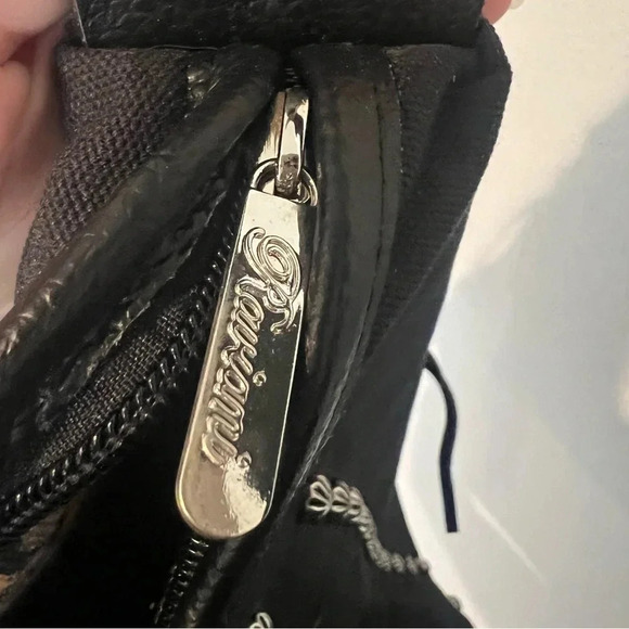 Raviani Black Fringe American Original Bronco Logo Tote Bag‎ Sold Out - Picture 8 of 12